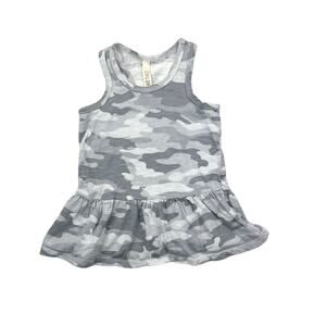 Childhoods Clothing Arctic Camo Twirly Tank Dress